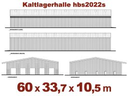 Baustofflagerhalle